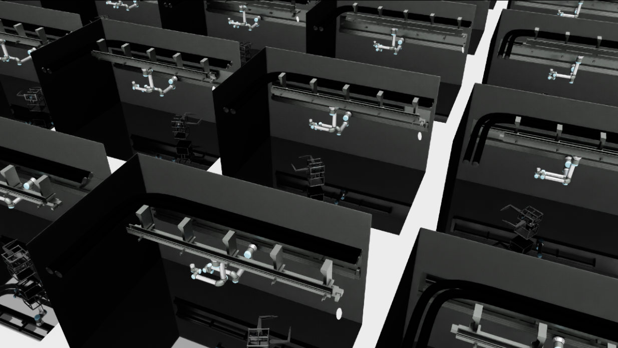 Space Robotics Bench digital twin in Isaac Lab